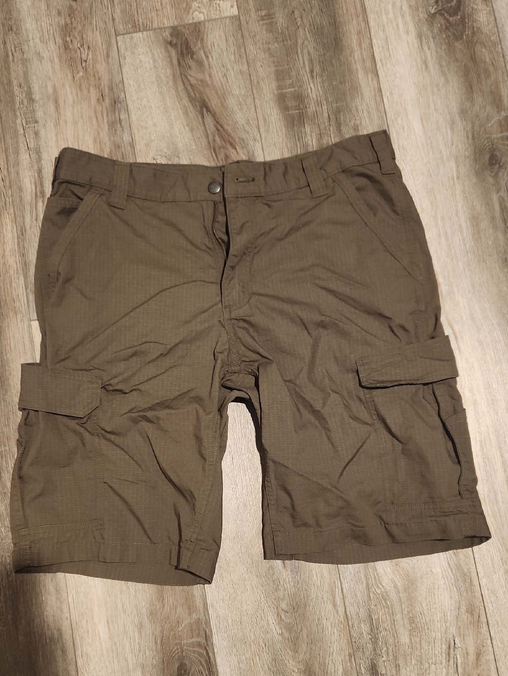 Carhartt Men's Olive Brown Cargo Shorts